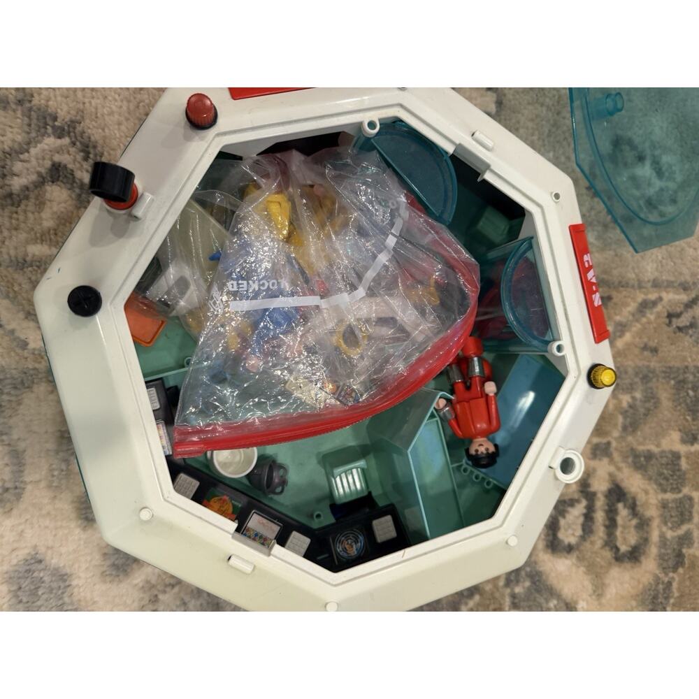 1980 Playmobil Playmospace Spaceship Station Lot Figures Robot Accessories Rare. - Picture 4 of 11